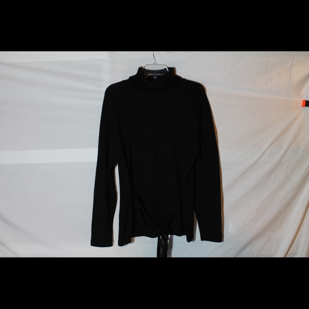 Women’s Calvin Klein Black Sweater with Tie